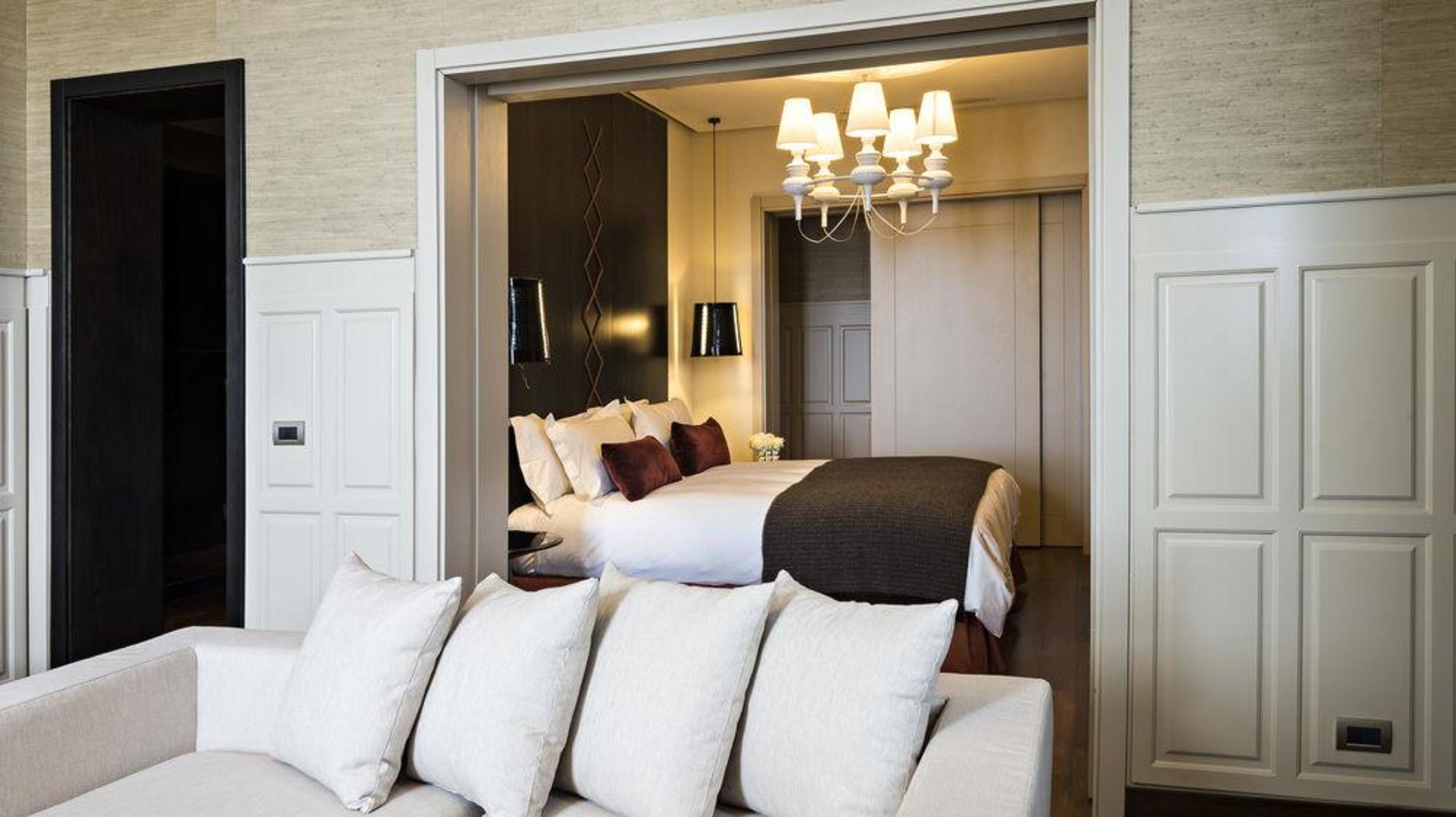 蒙得维的亚卡拉斯科赌场和spa中心索菲特酒店 外观 照片 A suite at the hotel