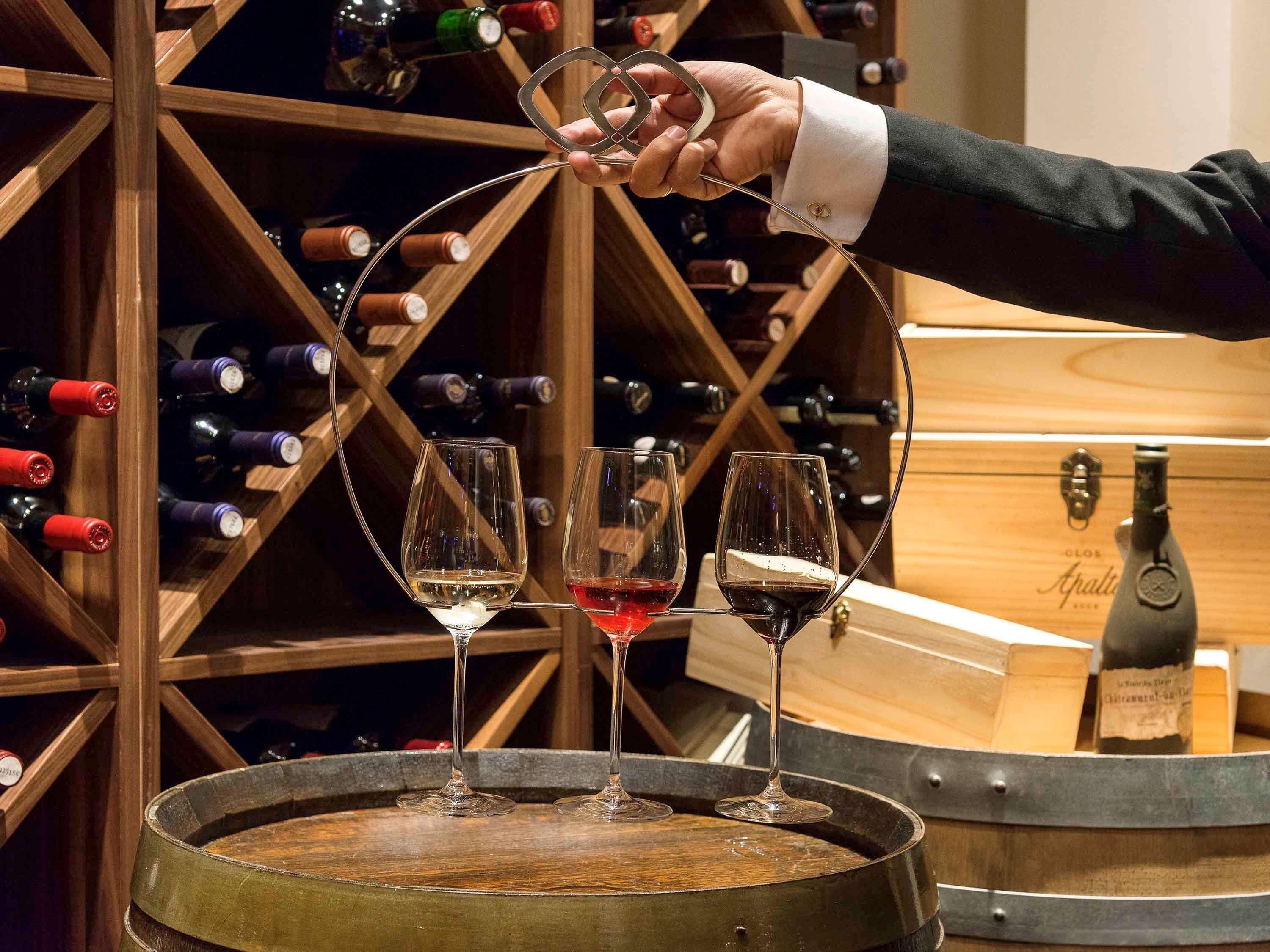 蒙得维的亚卡拉斯科赌场和spa中心索菲特酒店 外观 照片 Wine tasting