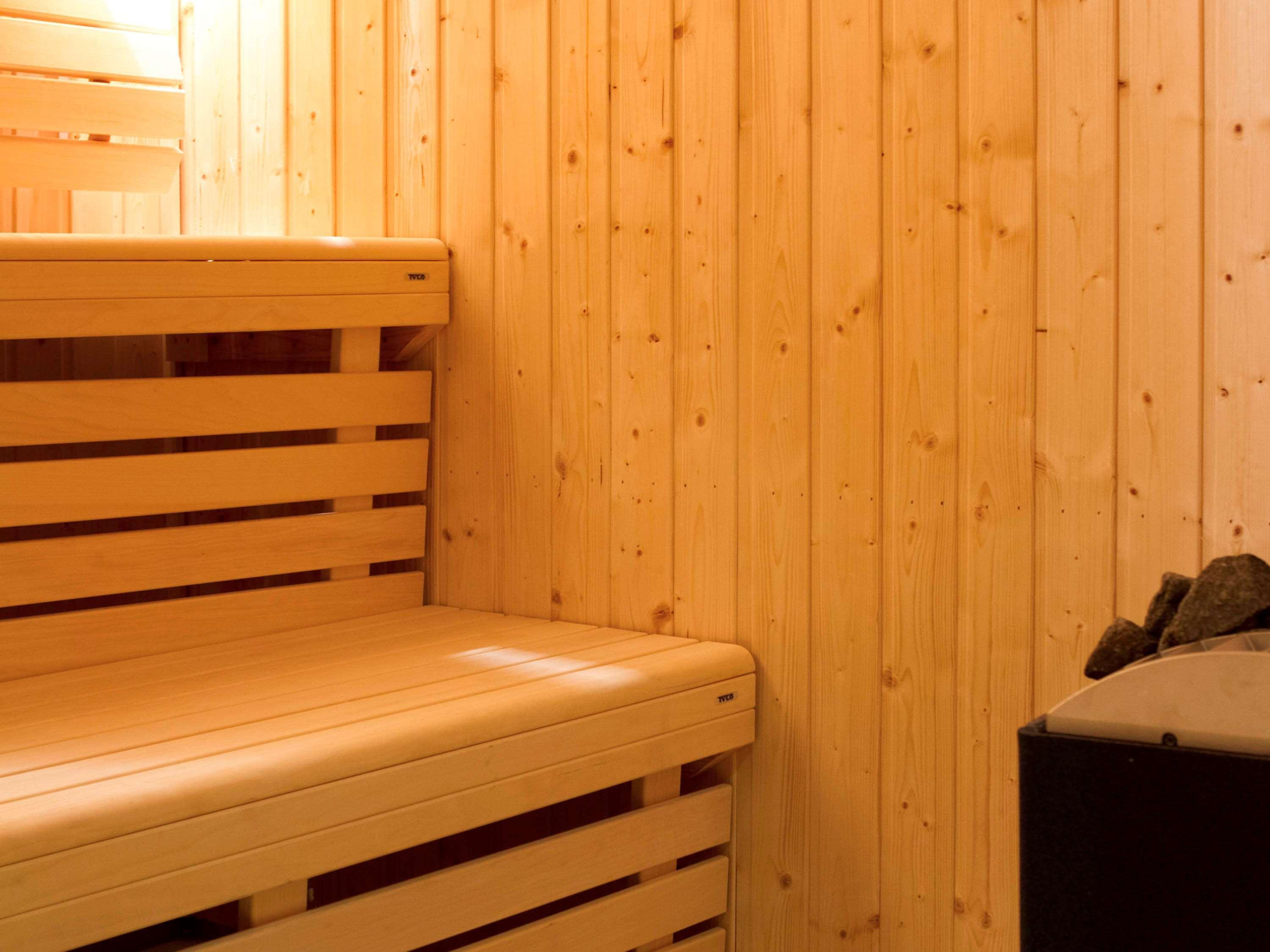 蒙得维的亚卡拉斯科赌场和spa中心索菲特酒店 外观 照片 A modern Finnish sauna